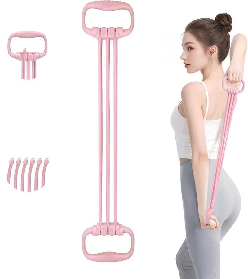 Resistance Band-8-Shaped Trainingband, Suitable for Men and Women, Arm Resistance Band.Chest Expander, Suitable for Yoga Fitness
