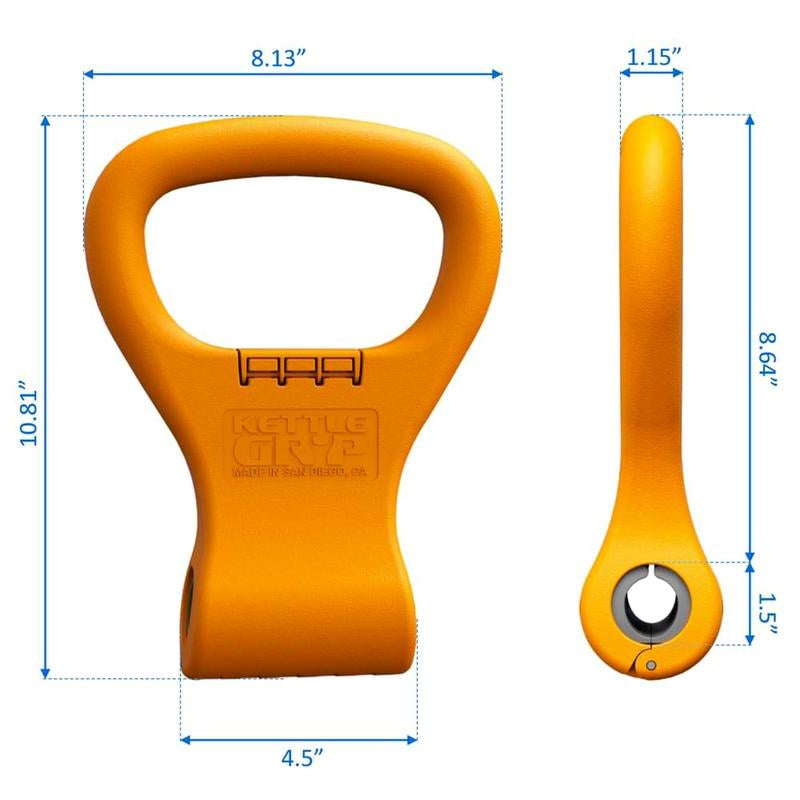 Kettle Gryp - Dumbbell to Kettlebell Converter - the Original, as Seen on Shark Tank