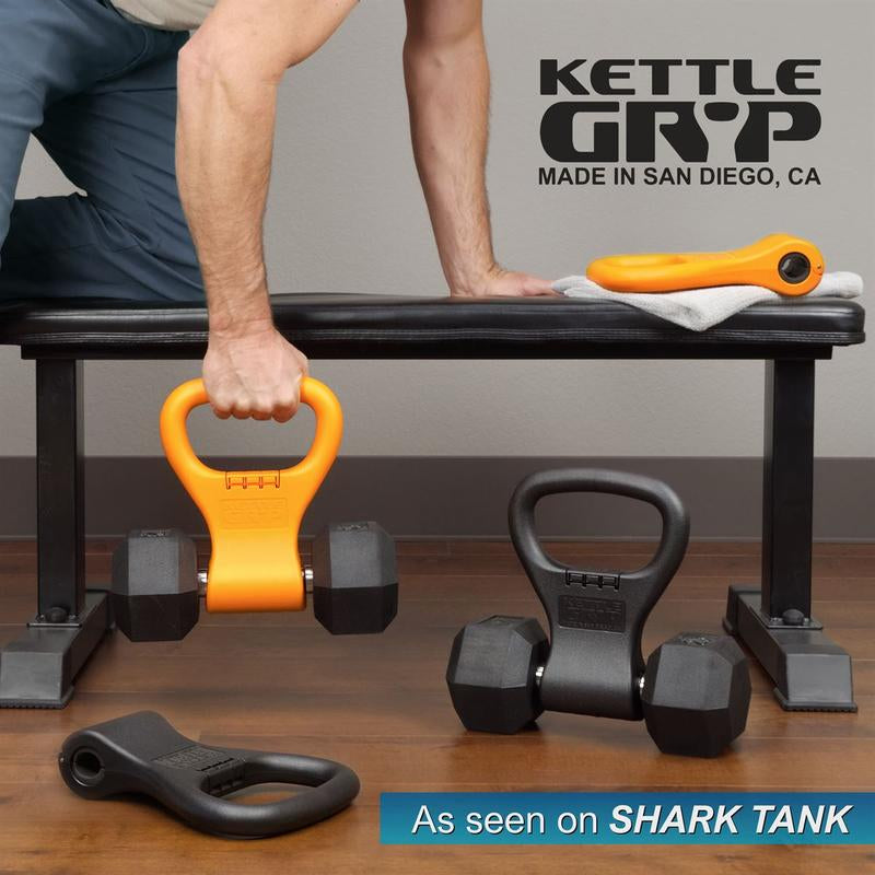 Kettle Gryp - Dumbbell to Kettlebell Converter - the Original, as Seen on Shark Tank