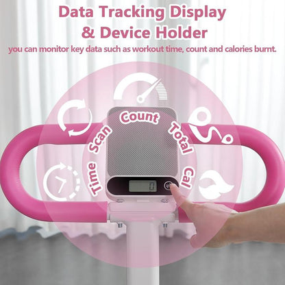 Tiktokshopblackfriday Stair Stepper for Home Gym Exercise, Vertical Climber Exercise Machine for Full Body Workout, Compact Folding Cardio Exercise Climber with Adjustable Handlebar, Hydraulic Fitness Stepper, Niceday Stepper